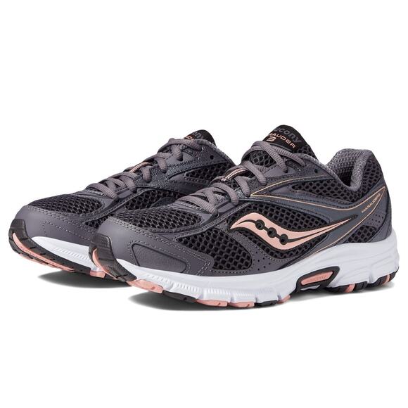Saucony Grid Marauder 3 Running Shoes Sneakers Womens Slate/Peach, 10.5 US - Picture 1 of 5